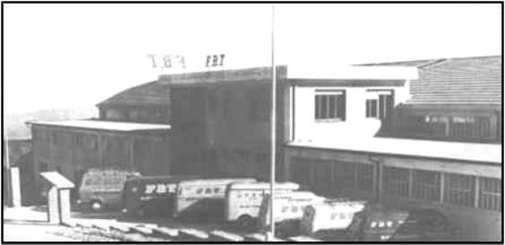Vintage photo of company headquarters